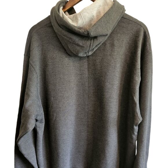 CHAMPION Men's Gray Powerblend Pullover Hoodie Size Large - Picture 3 of 8